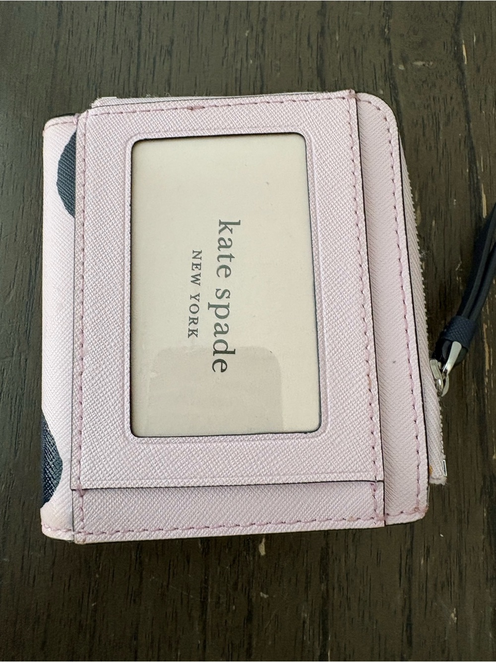 kate spade Pink Floral Zip-Around Compact Wallet - Picture 2 of 8